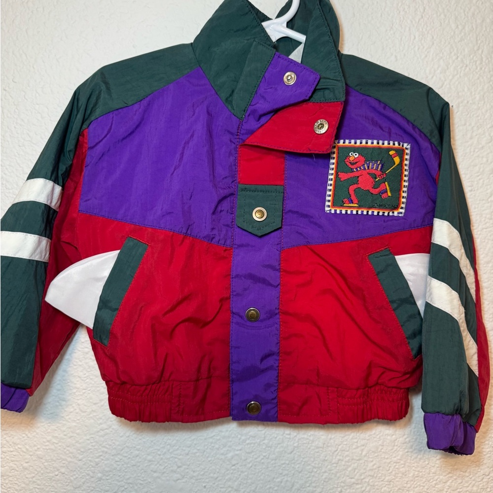Sesame Street Colorful Kids Puffer Jacket